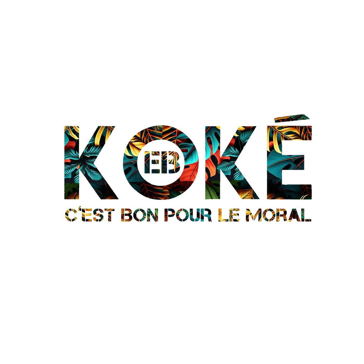 Collection logos KOKÉ motifs tropicaux streetwear