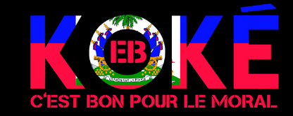 T-Shirt KOKÉ Homme logo sérigraphié motif Haïti coton biologique